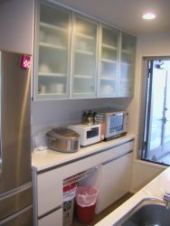 セパレート型オーダー食器棚2 朝霞市 セパレート型オーダー食器棚2